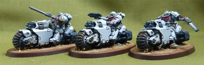Outriders painted - White Scars - Warhammer 40K #4PL