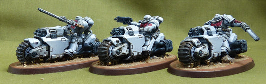 Outriders painted - White Scars - Warhammer 40K #4PL