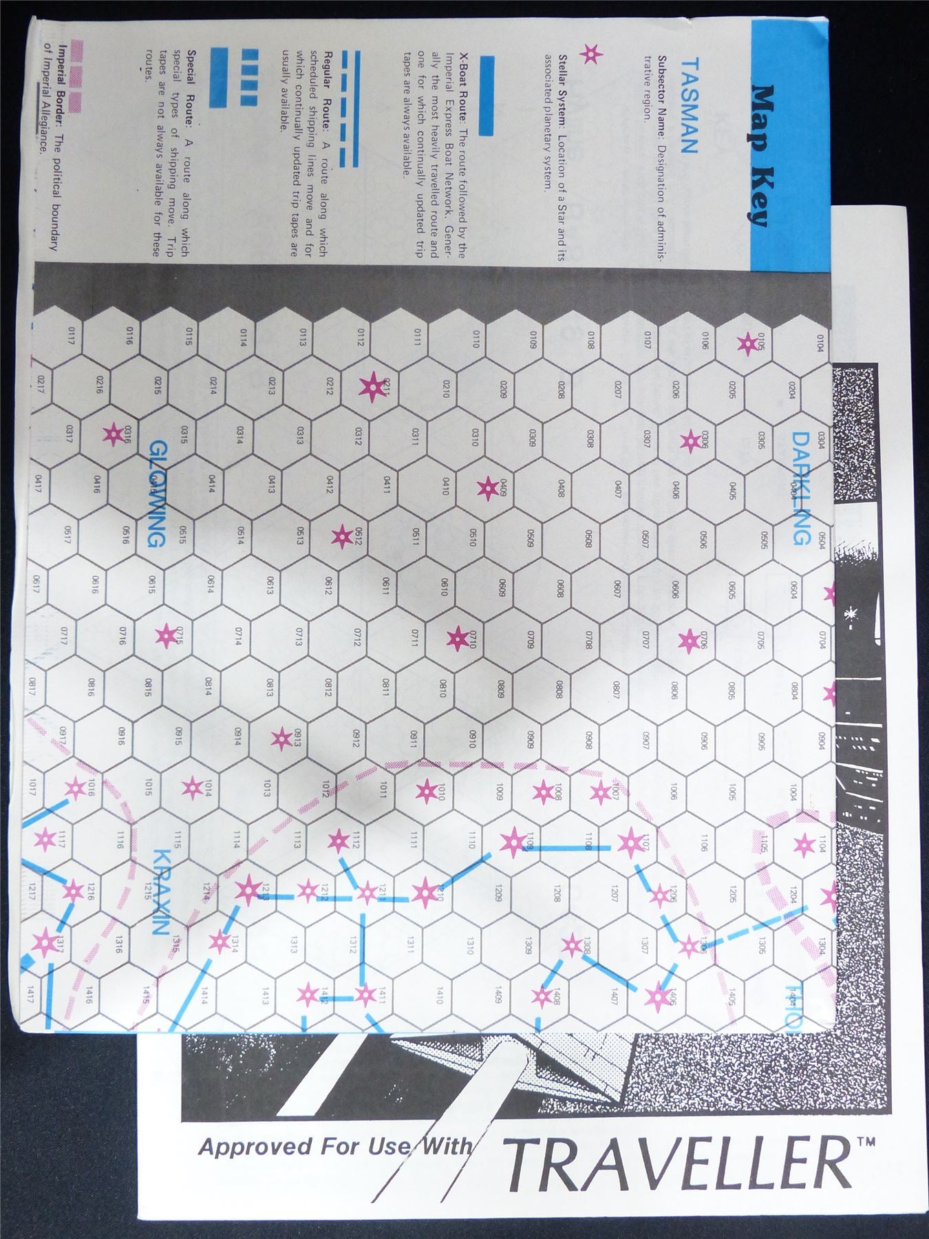 Judges Guild Traveller: Glimmerdrift Reaches - Roleplay Booklet #1X4