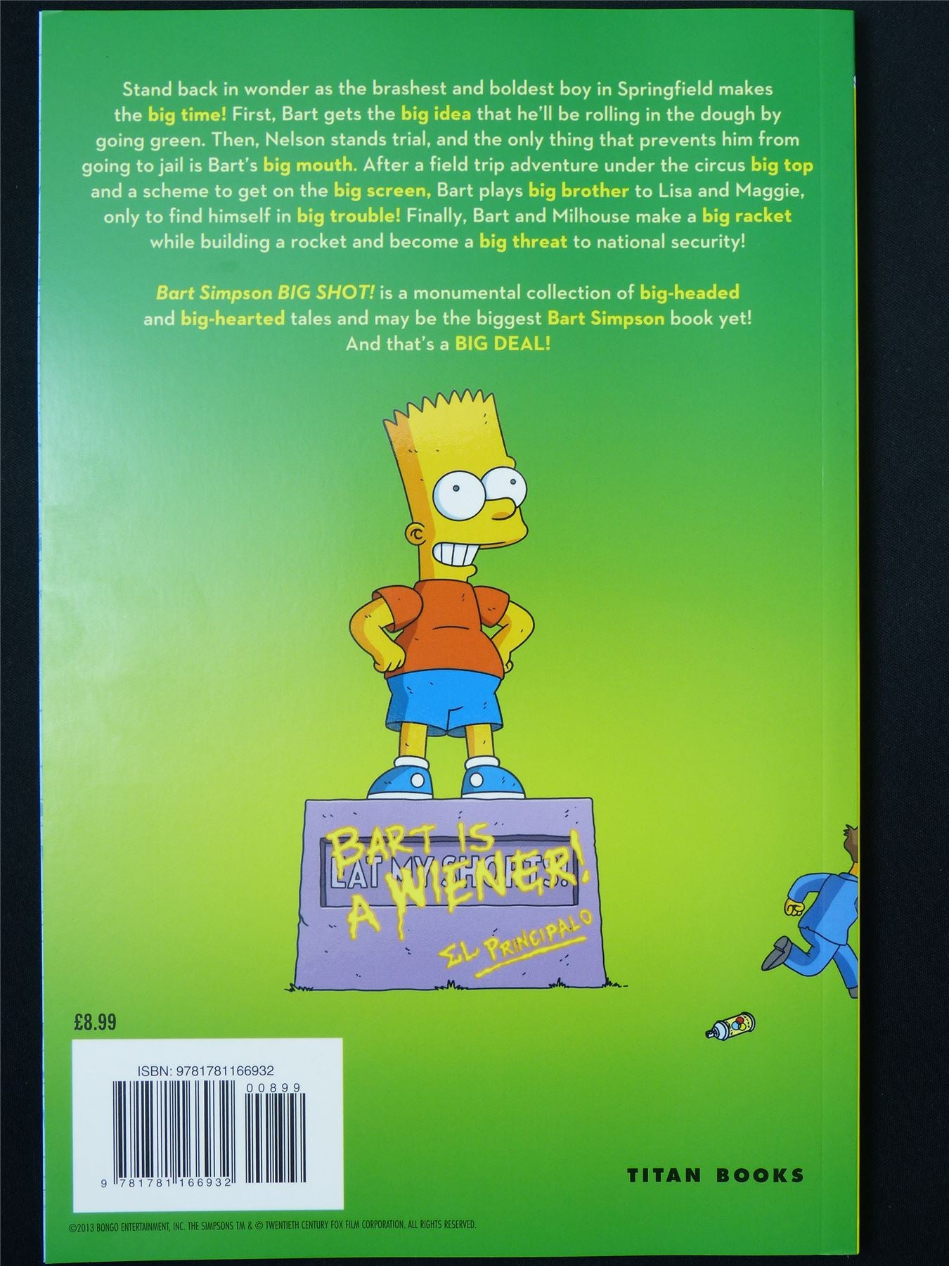 Bart Simpson: Big Shot! - Titan Graphic Softback #2QT