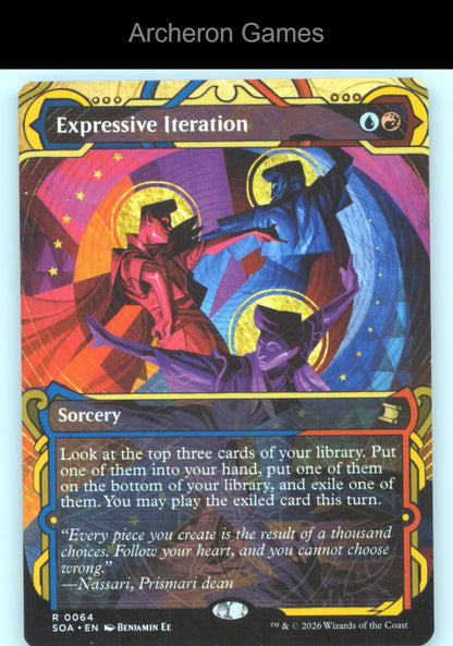 Expressive Iteration SOA 64 R MTG Card Secrets of Strixhaven: Mystical Archive