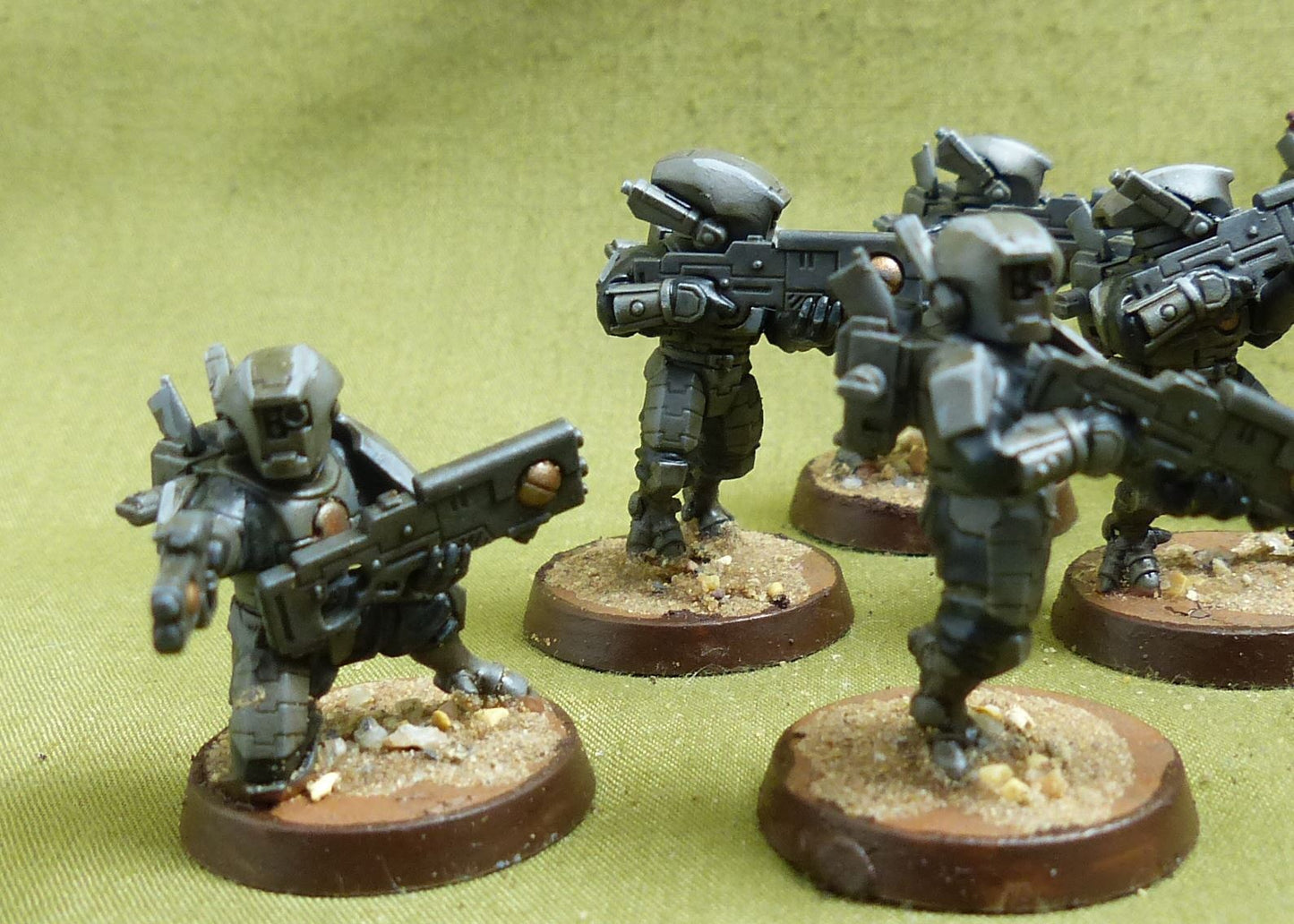 Fire Warriors Breacher Team painted - Tau Empire - Warhammer 40K #YG