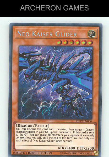 Neo Kaiser Glider SEC YUGIOH Card