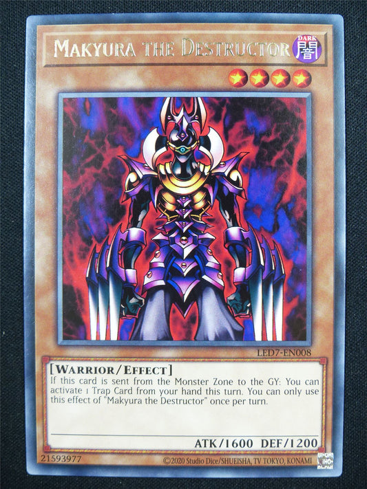 Makyura the Destructor LED7 Rare - Yugioh Card #ZT