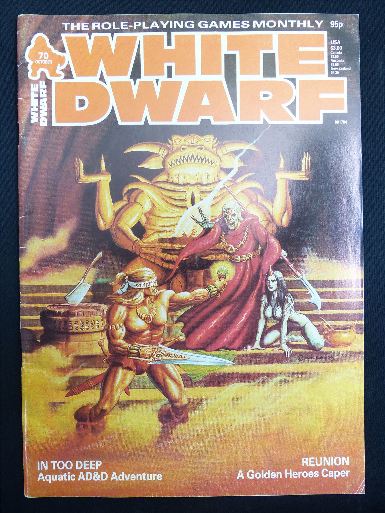 Vintage White Dwarf #70 OOP - Warhammer Magazine #LH