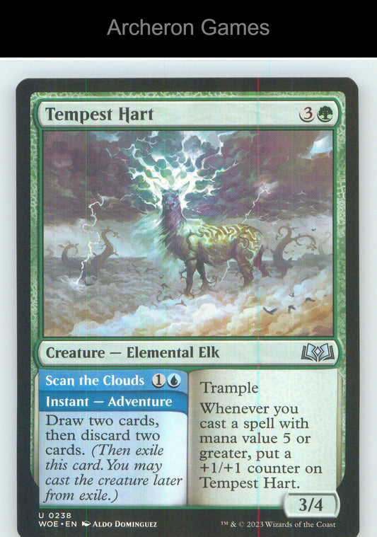 Tempest Hart WOE 238 UC MTG Card NM/EX+