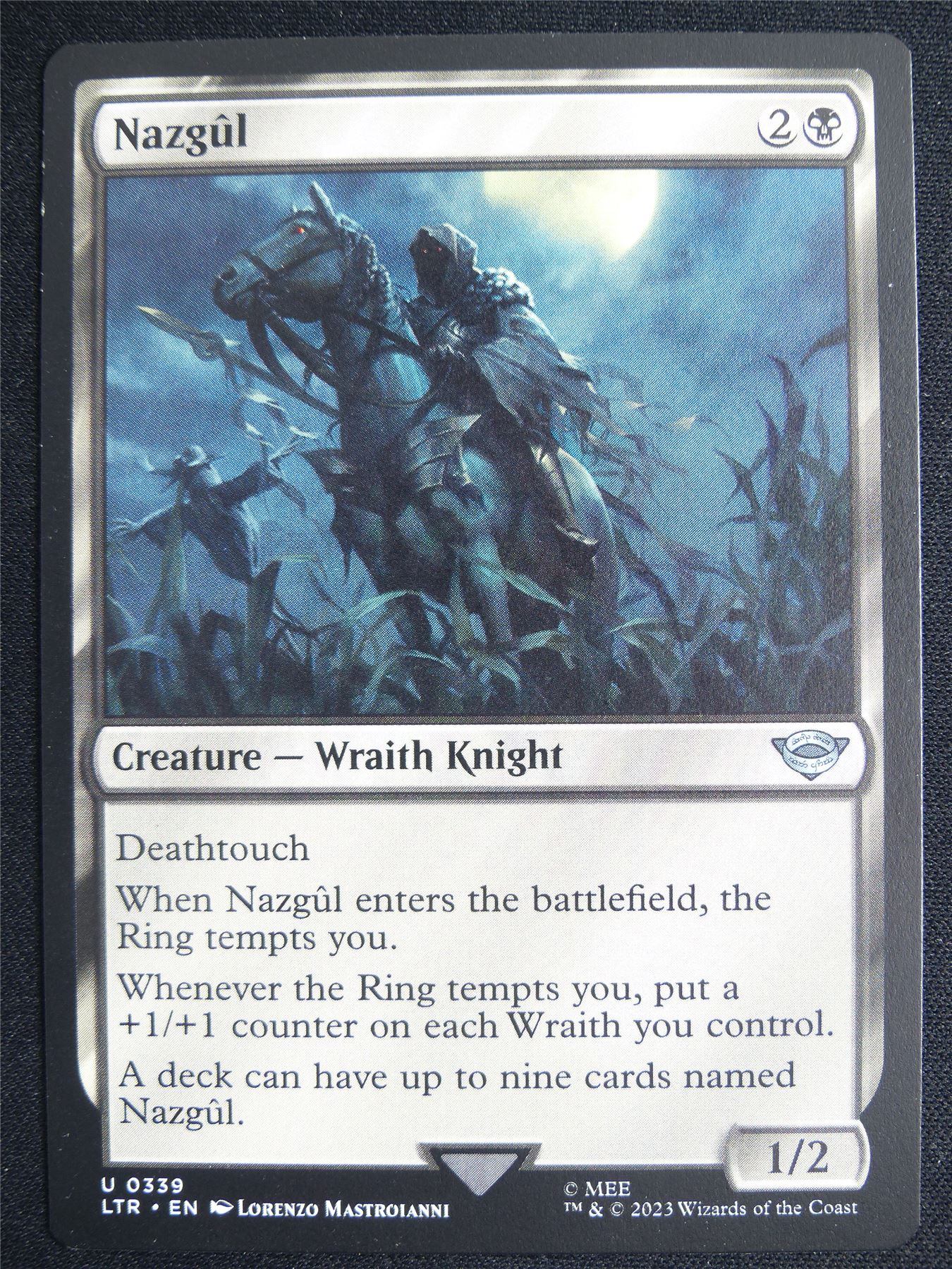 Nazgul 0339 - LTR - Mtg Card #4MD