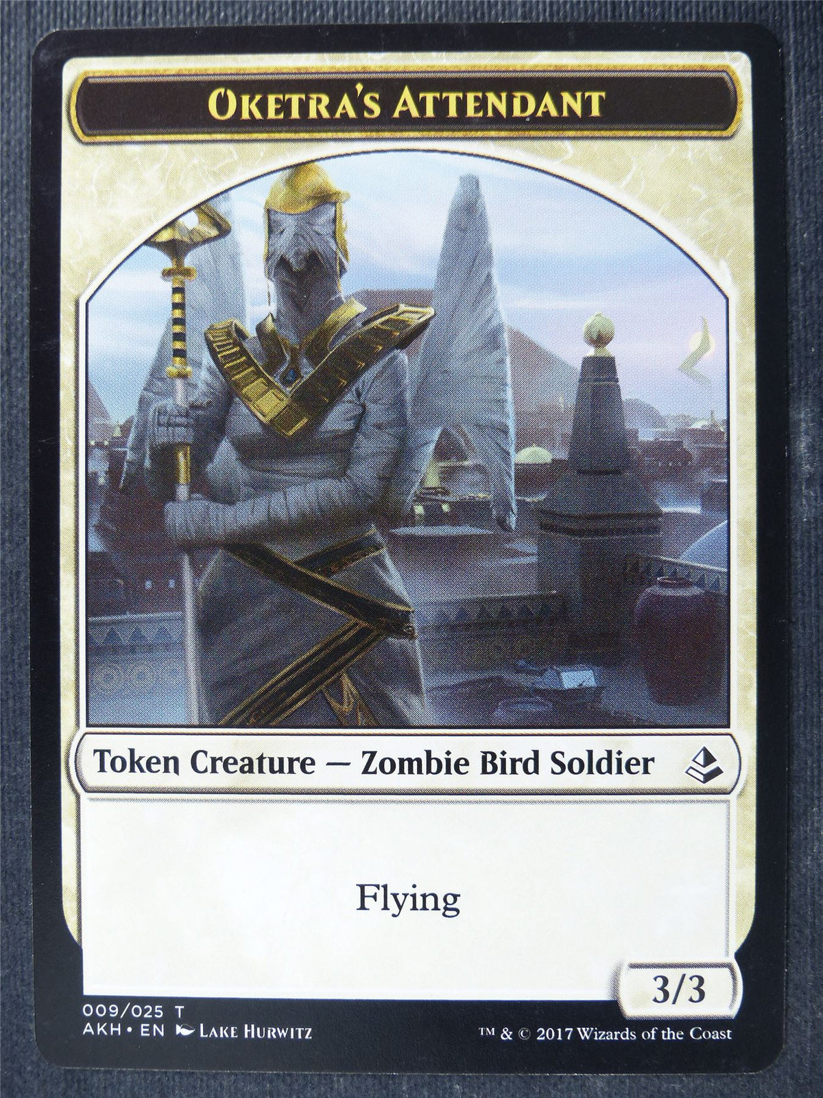 Oketra's Attendant Token - Mtg Card #40H