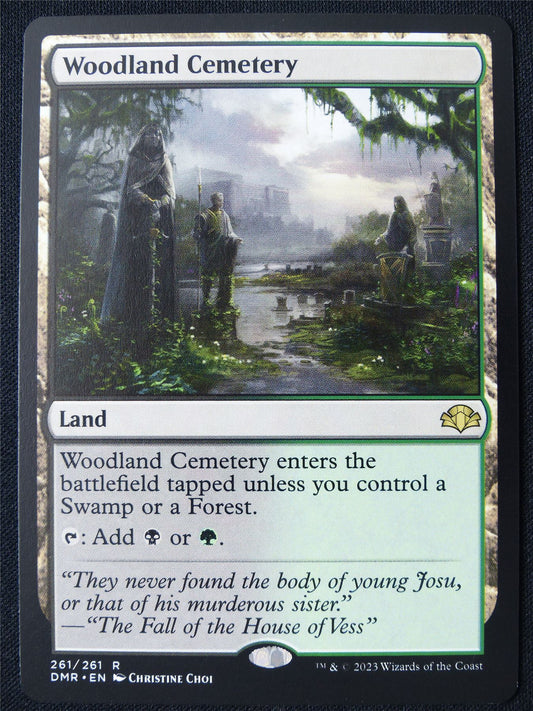 Woodland Cemetery - DMR - Mtg Card #1IU