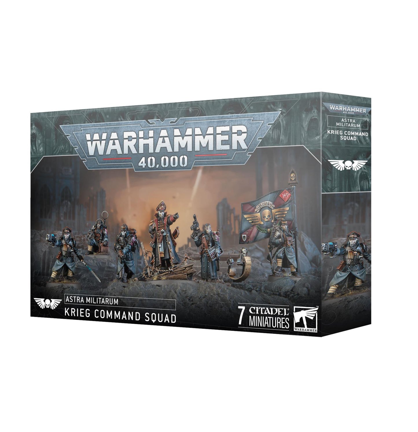 Krieg Command Squad  - Astra Militarum - Warhammer 40k - Available from 22/02/25