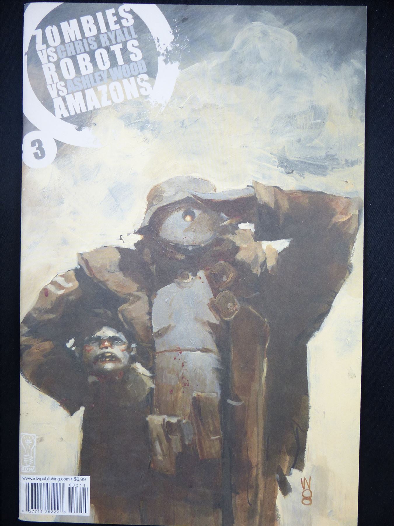 ZOMBIES vs Robots vs Amazons #3 - IDW Comic #462