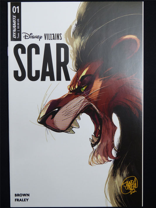 DISNEY Villains: Scar #1 Cvr A - Dynamite Comic #4QV