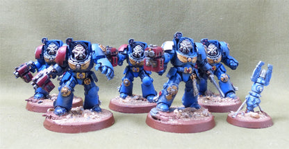 Space Marines - Terminator Squad painted - Warhammer 40K #19Y