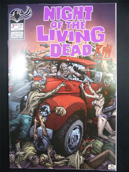 NIGHT of the Living Dead: Kin #3 Cvr A - Apr 2024 Mythology Comic #4LR