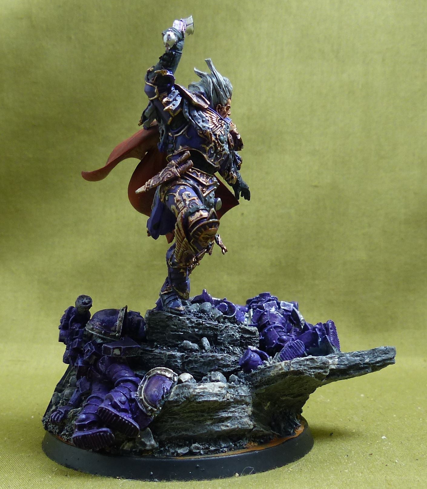 Fulgrim Primarch of the Emperor's Children Legion painted - Emperor's Children - Warhammer HH #41K