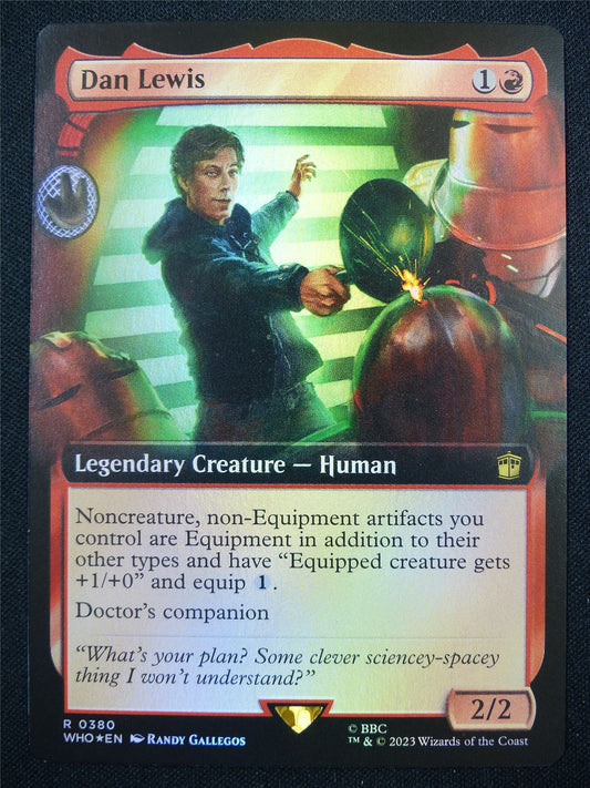 Dan Lewis Extended Foil - WHO - Mtg Card #E4