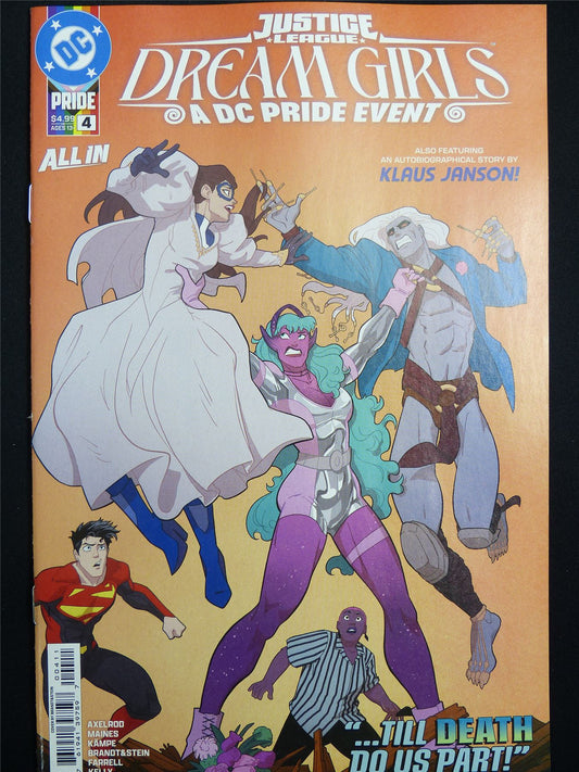 JUSTICE League: Dream Girls a DC Pride Event #4 Cvr A - Aug 2026 DC Comic #1JE