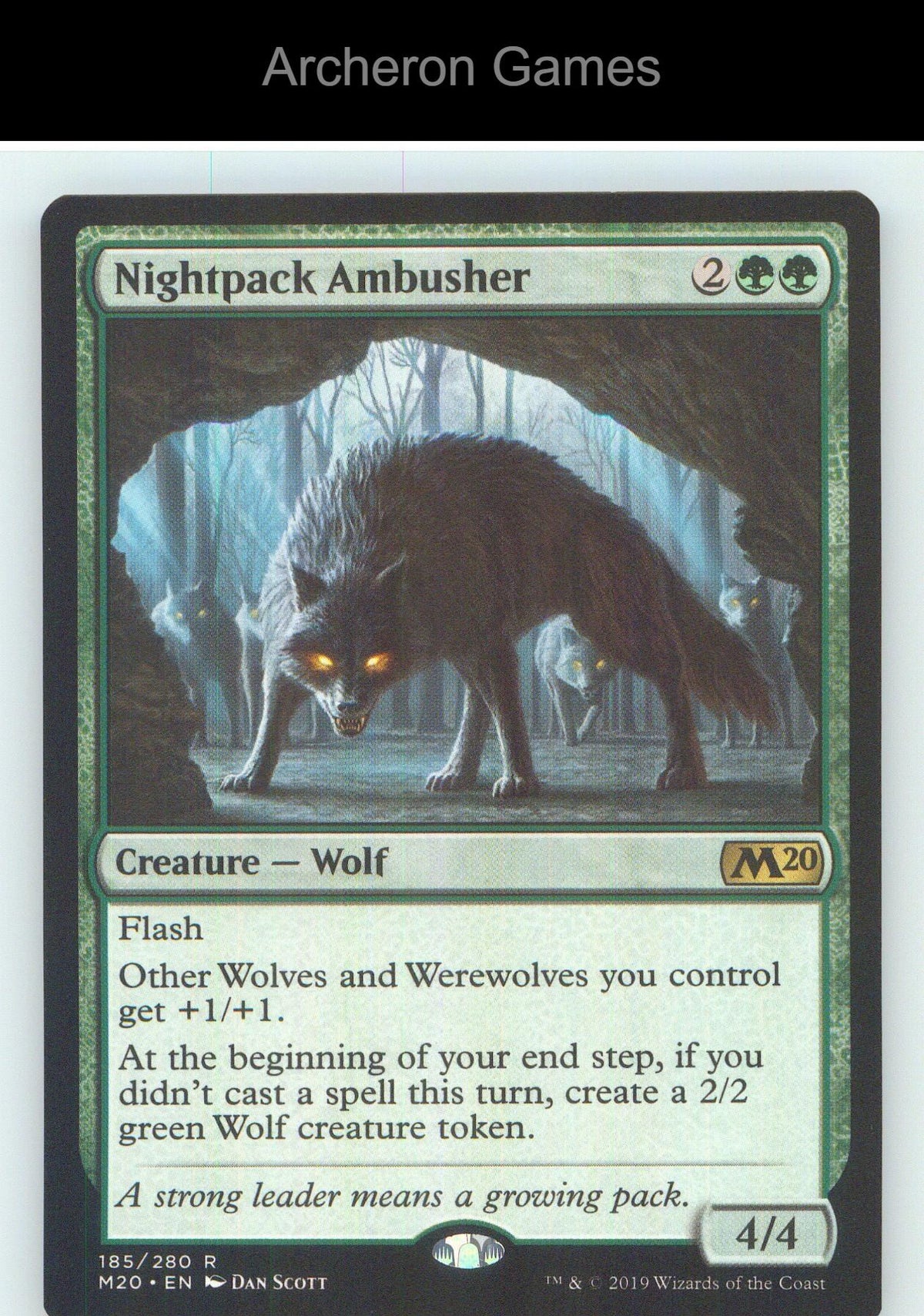 Nightpack Ambusher M20 185 R MTG Card NM/EX+