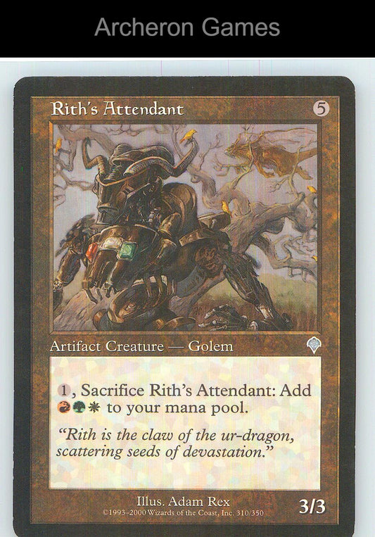 Rith's Attendant INV 310 UC MTG Card NM/EX+