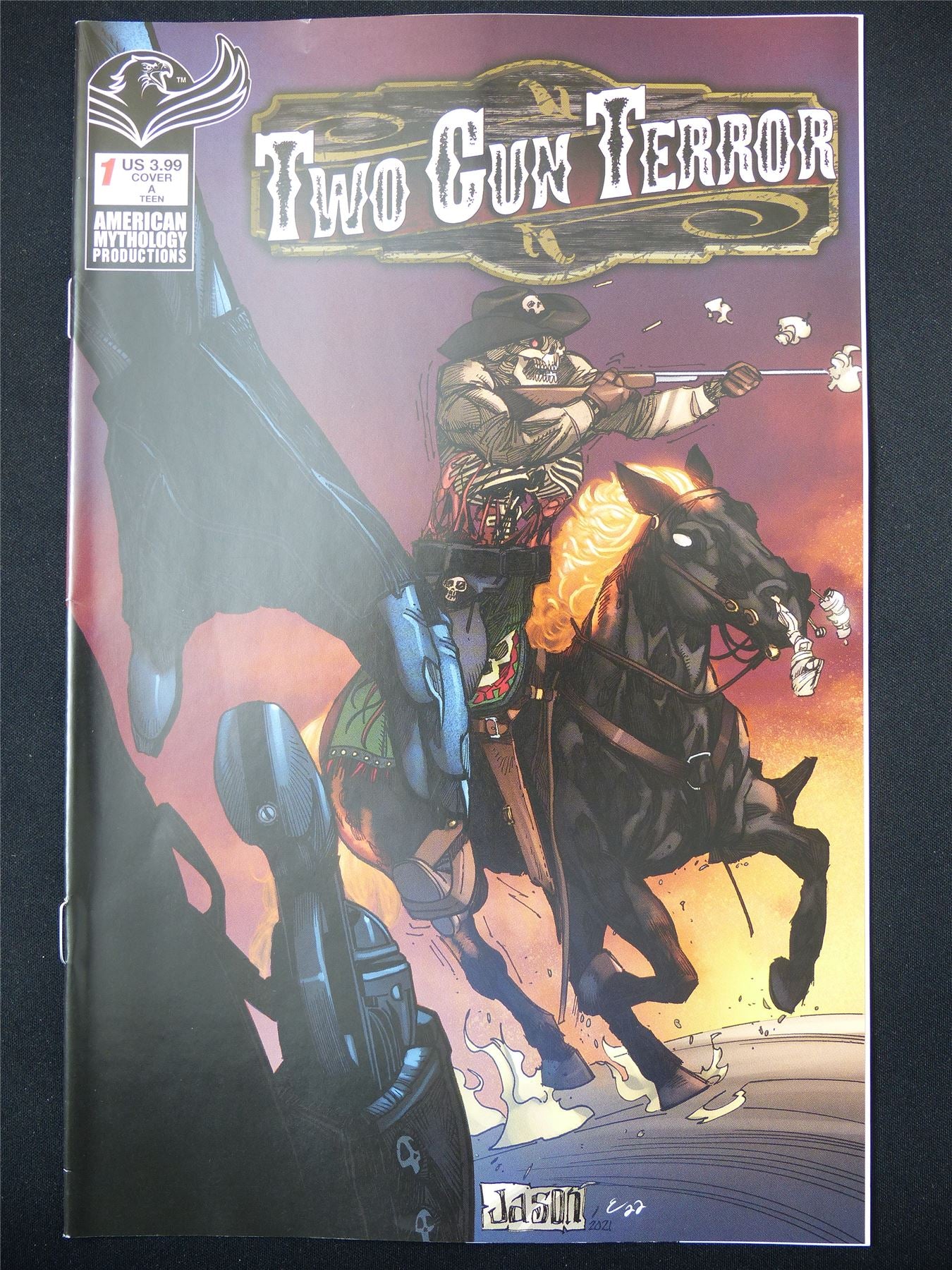 TWO Gun Terror #1 - May 2024 Mythology Comic #6GC