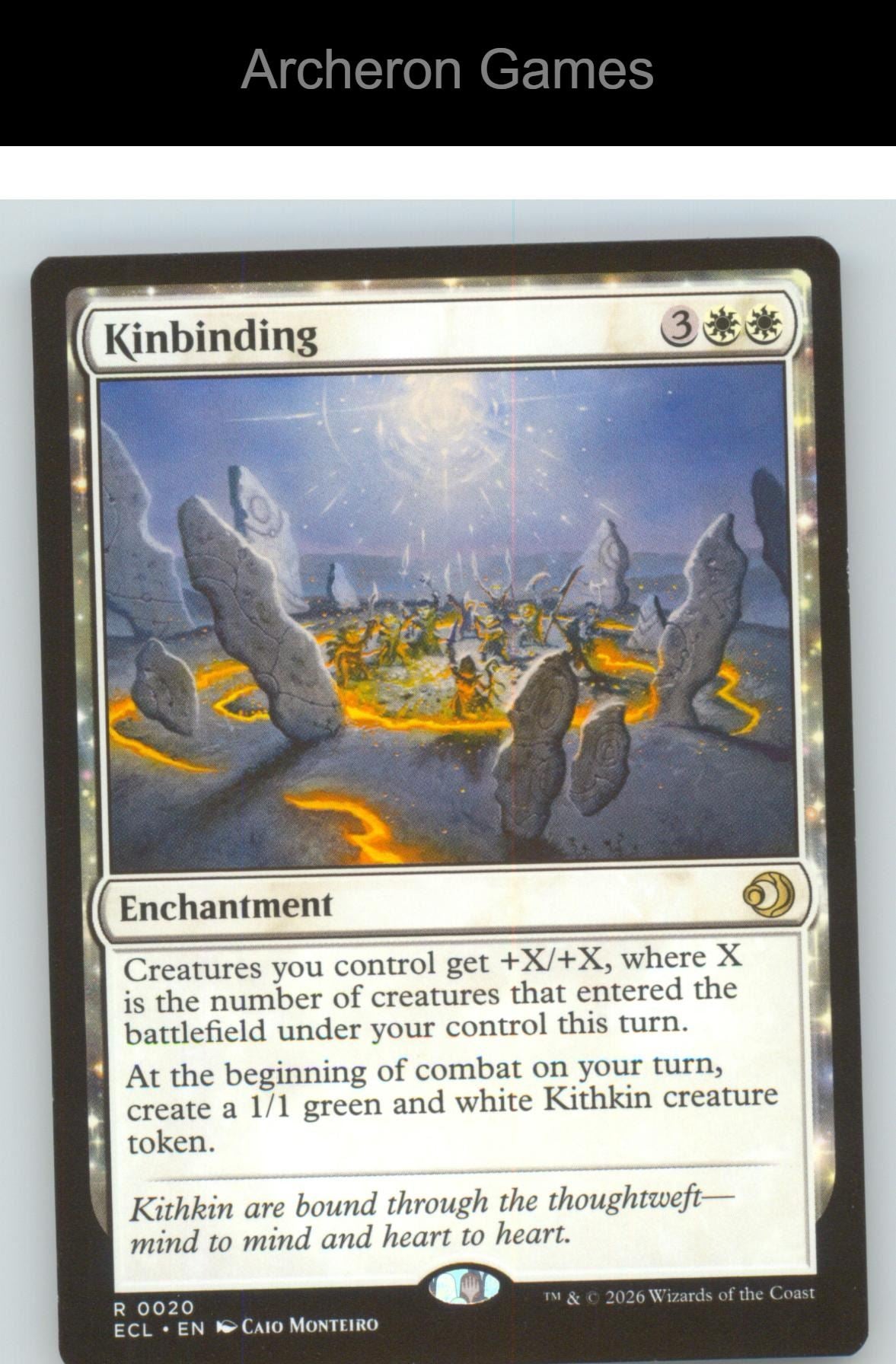 Kinbinding ECL 20 R MTG Card NM/EX+