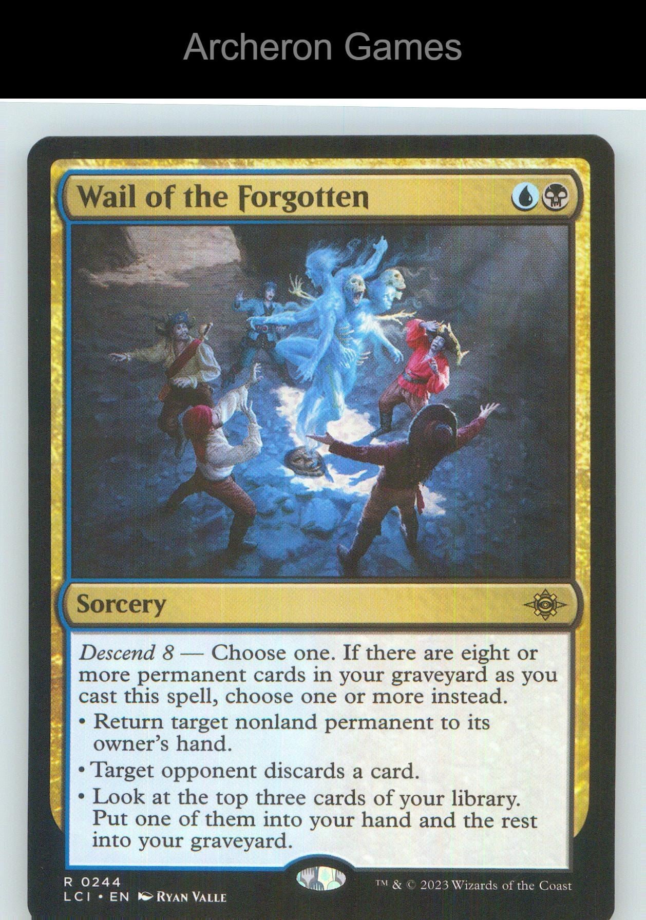 Wail of the Forgotten LCI 244 R MTG Card NM/EX+