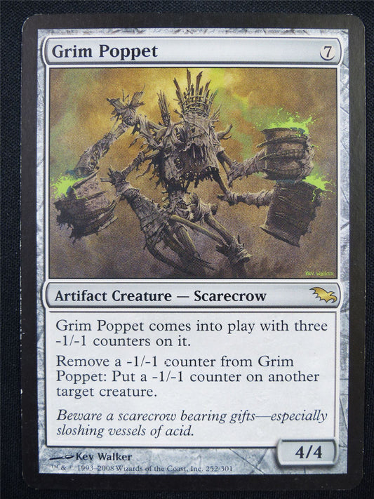 Grim Poppet - SHM - Mtg Card #1FX