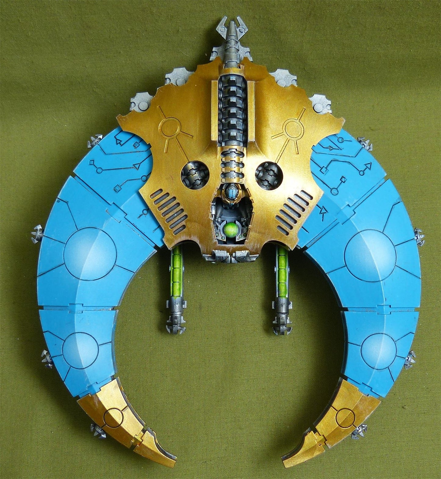 Night Scythe painted - Necrons - Warhammer 40K #2CW