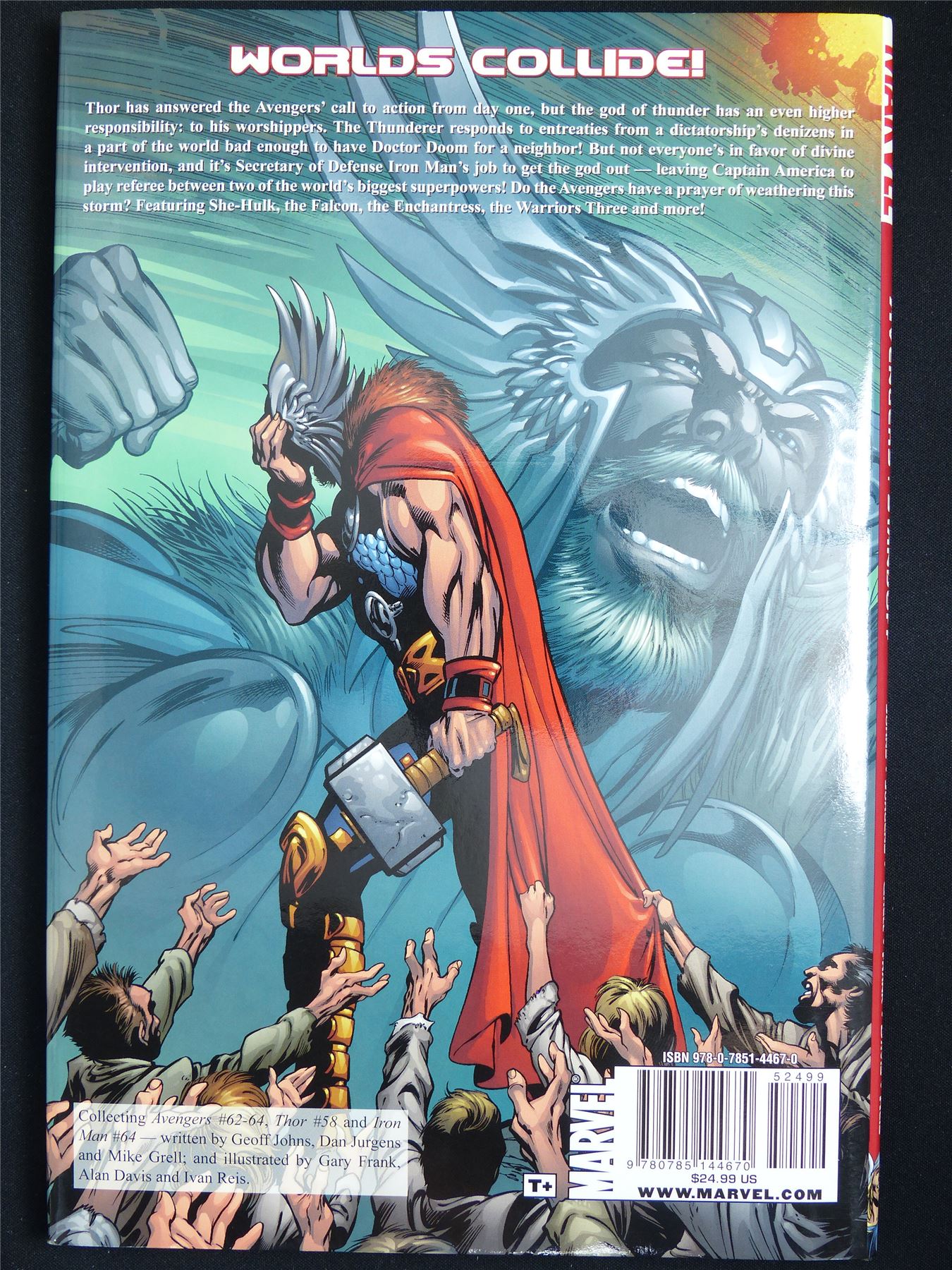 The Avengers Standoff: Geoff Johns - Marvel Graphic Hardback #46O