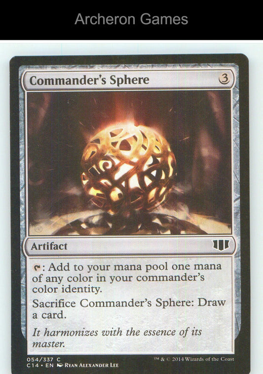 Commander's Sphere C14 54 C MTG Card NM/EX+