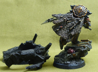 Leman Russ Primarch of the Space Wolves painted -  Warhammer Horus Heresy #4X8