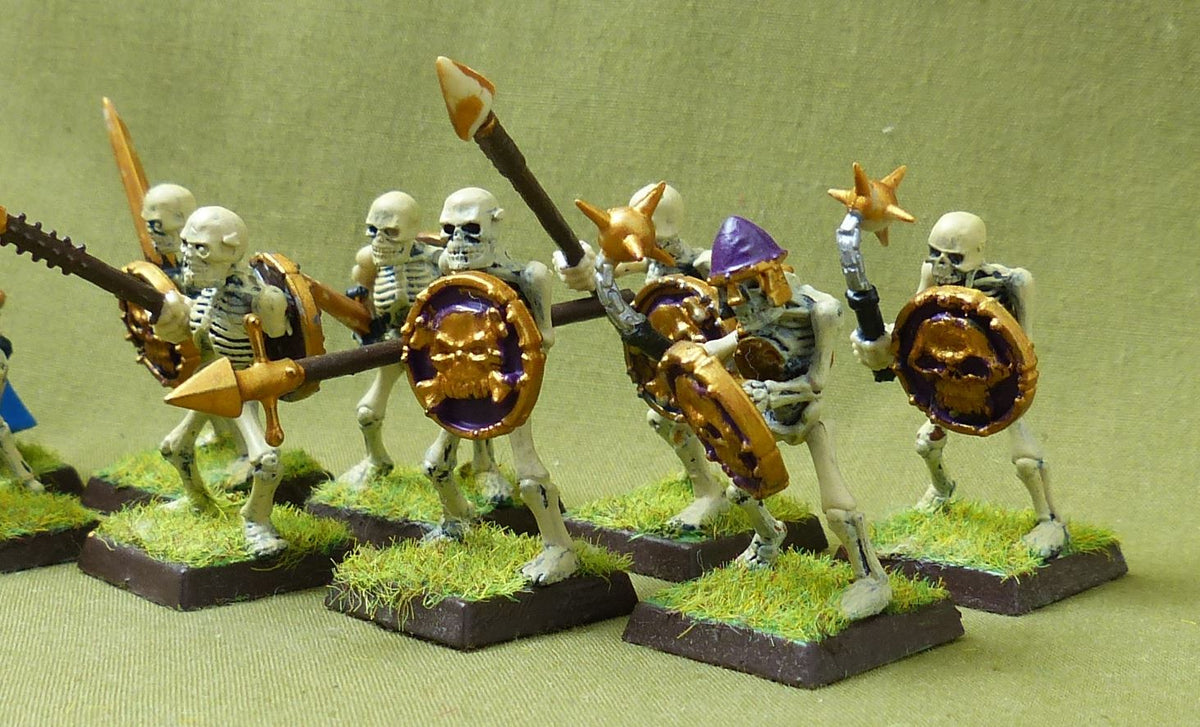 Classic Skeletons painted - Undead - Warhamer Fantasy #4VW