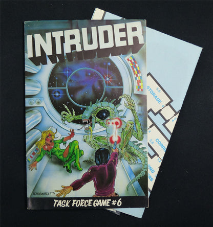 Intruder: Task Force #1006 - already punched Booklet & map #E6