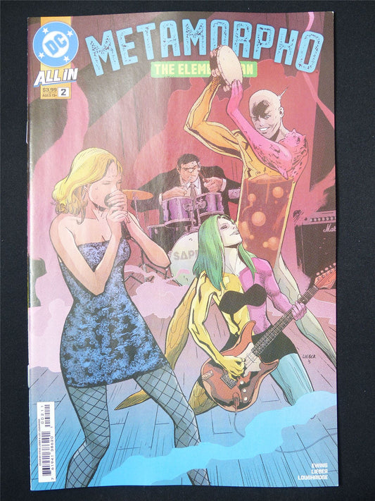 METAMORPHO #2 - B&B Mar 2025 DC Comic #7T7