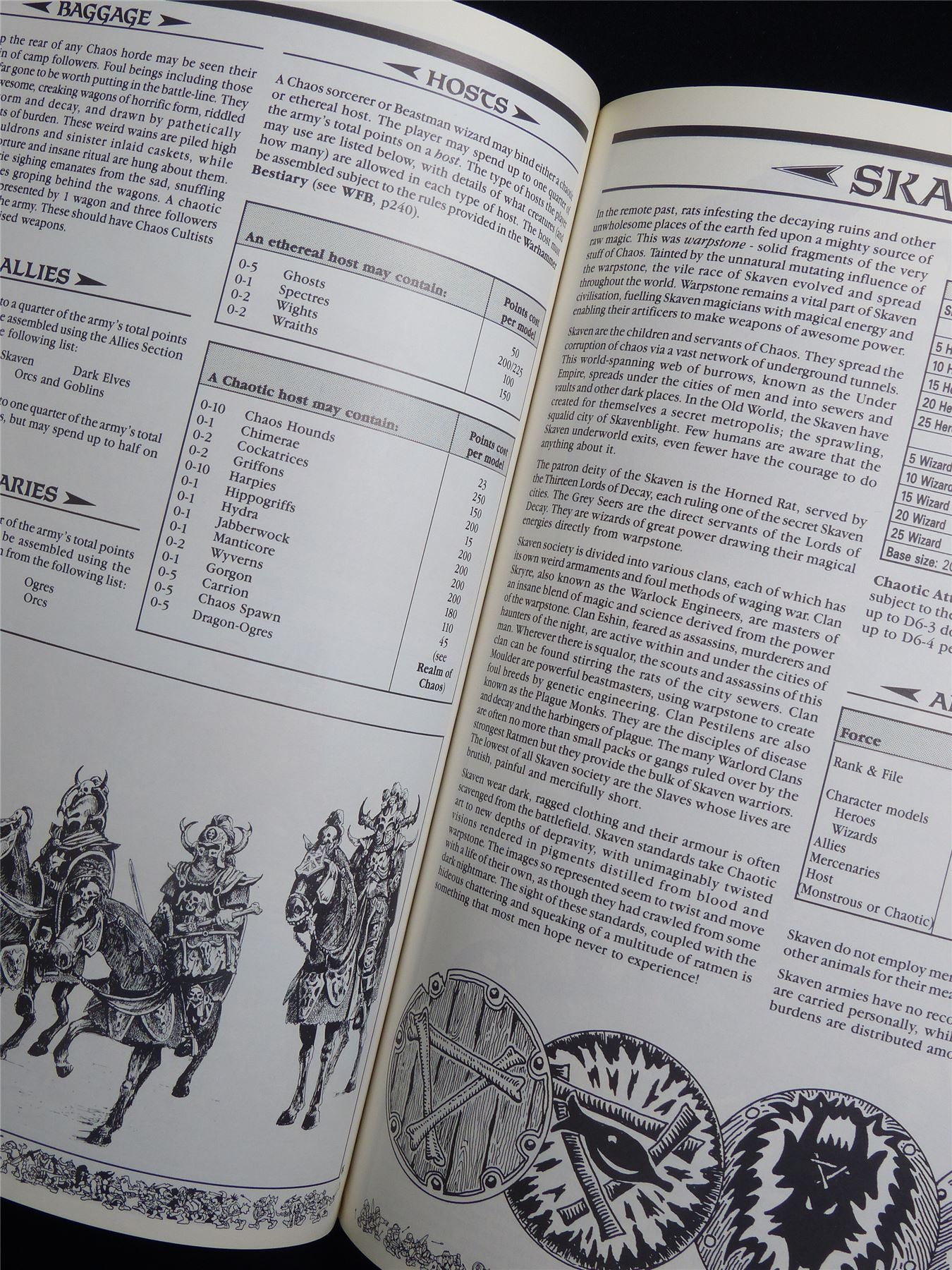 Warhammer Armies 3rd Edition 1991 Softback HW - Warhammer Old World #1GU