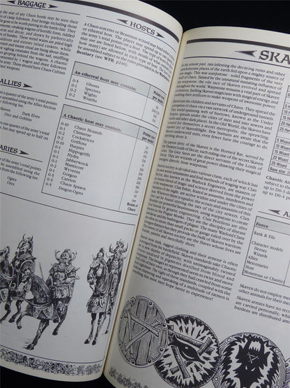 Warhammer Armies 3rd Edition 1991 Softback HW - Warhammer Old World #1GU