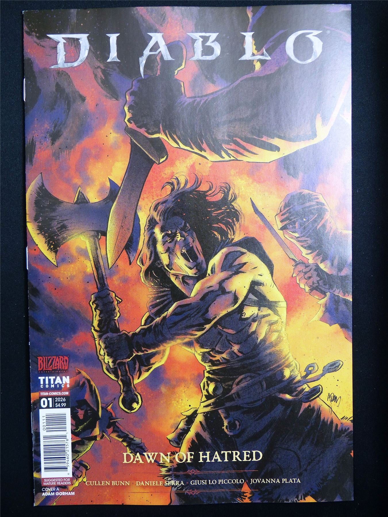 DIABLO: Dawn of Hatred #1 Cvr A - May 2026 Titan Comic #77