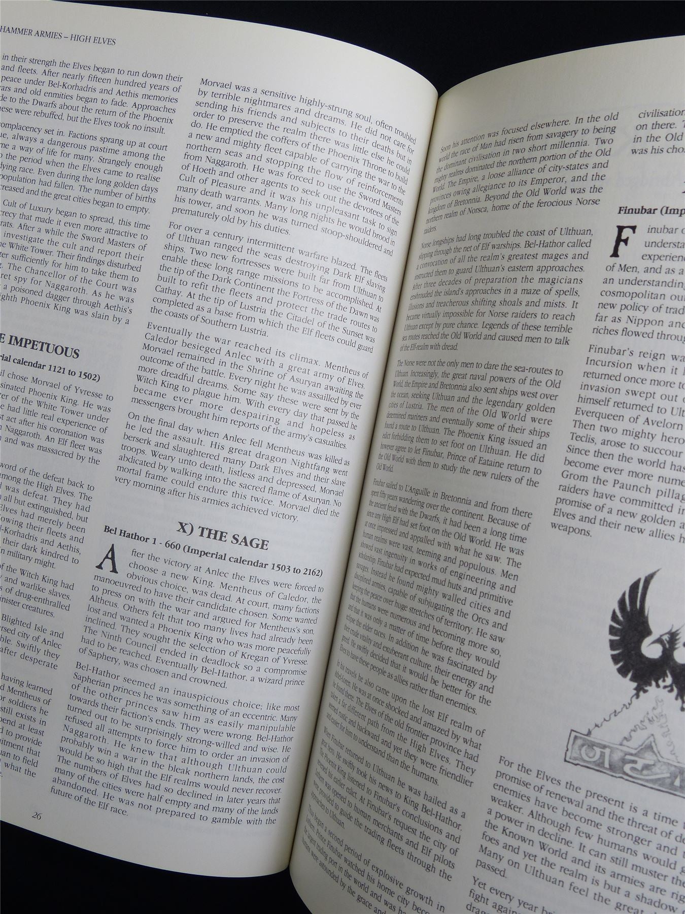 Warhammer Armies: High Elves 4th Edition Softback 1993 - Warhammer Old World #1H6