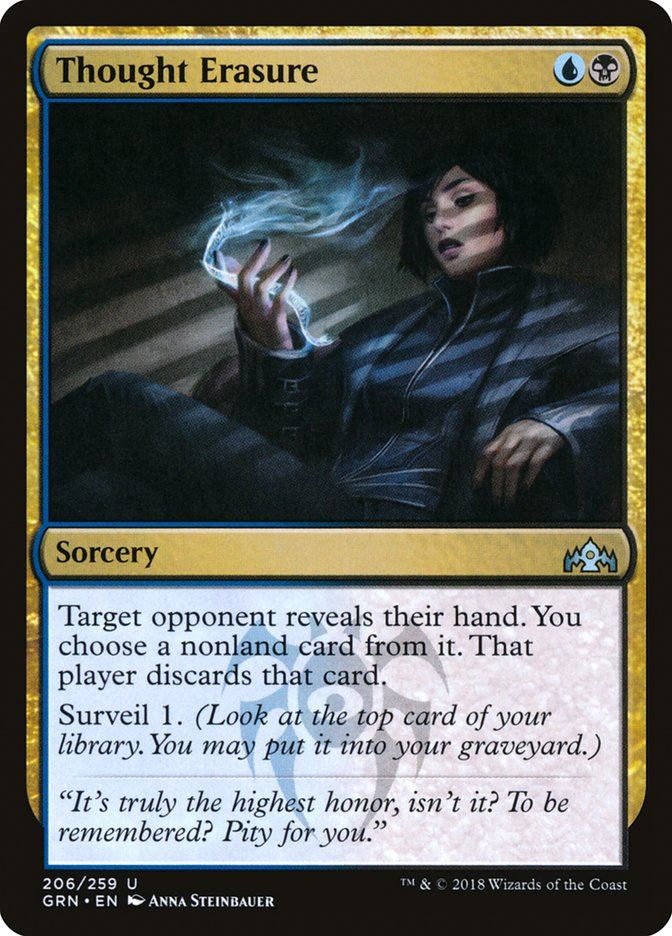 Thought Erasure - Guilds of Ravnica grn