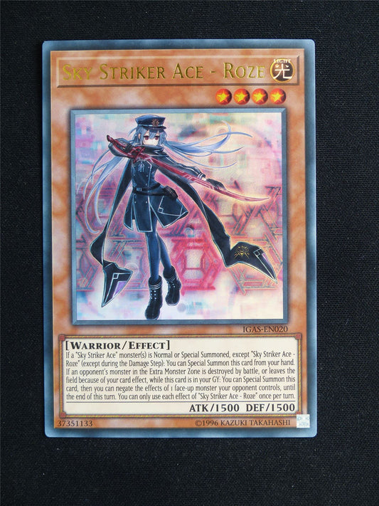 Sky Striker Ace - Roze IGAS Ultra Rare - Yugioh Card #226