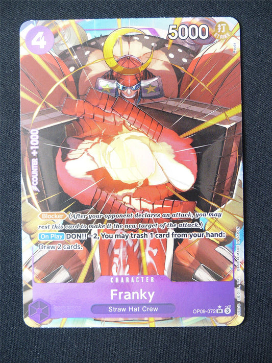 Franky OP09 SR Foil - One Piece Card #6IE