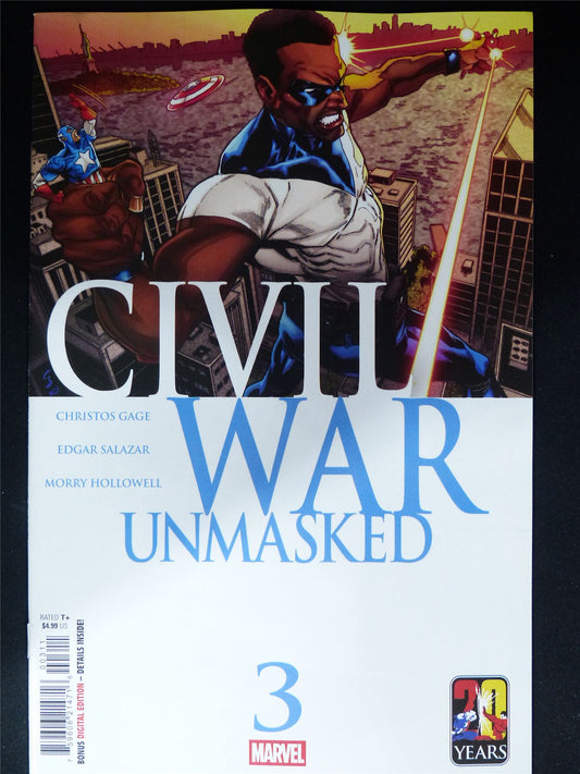 CIVIL War: Unmasked #3 Cvr A - Sep 2026 Marvel Comic #1YE