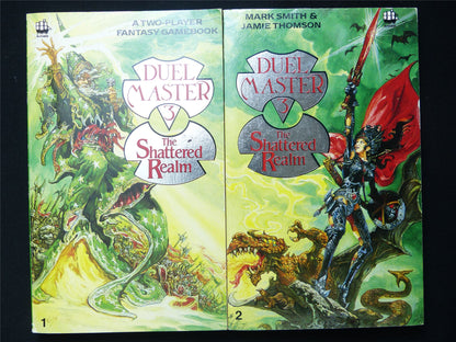 Duel Master vol 3: The Shattered Realm Two-Player - Adventure Novel Softback #ME