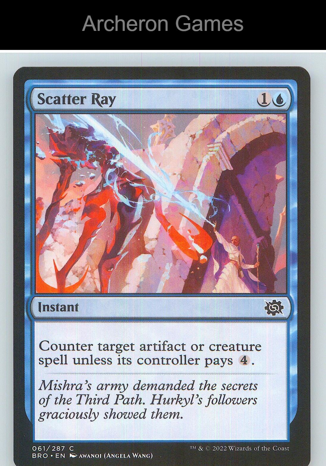 Scatter Ray BRO 61 C MTG Card NM/EX+