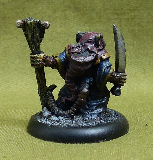 Classic Metal Plague Monk painted OOP - Skaven - Warhammer AoS #53S