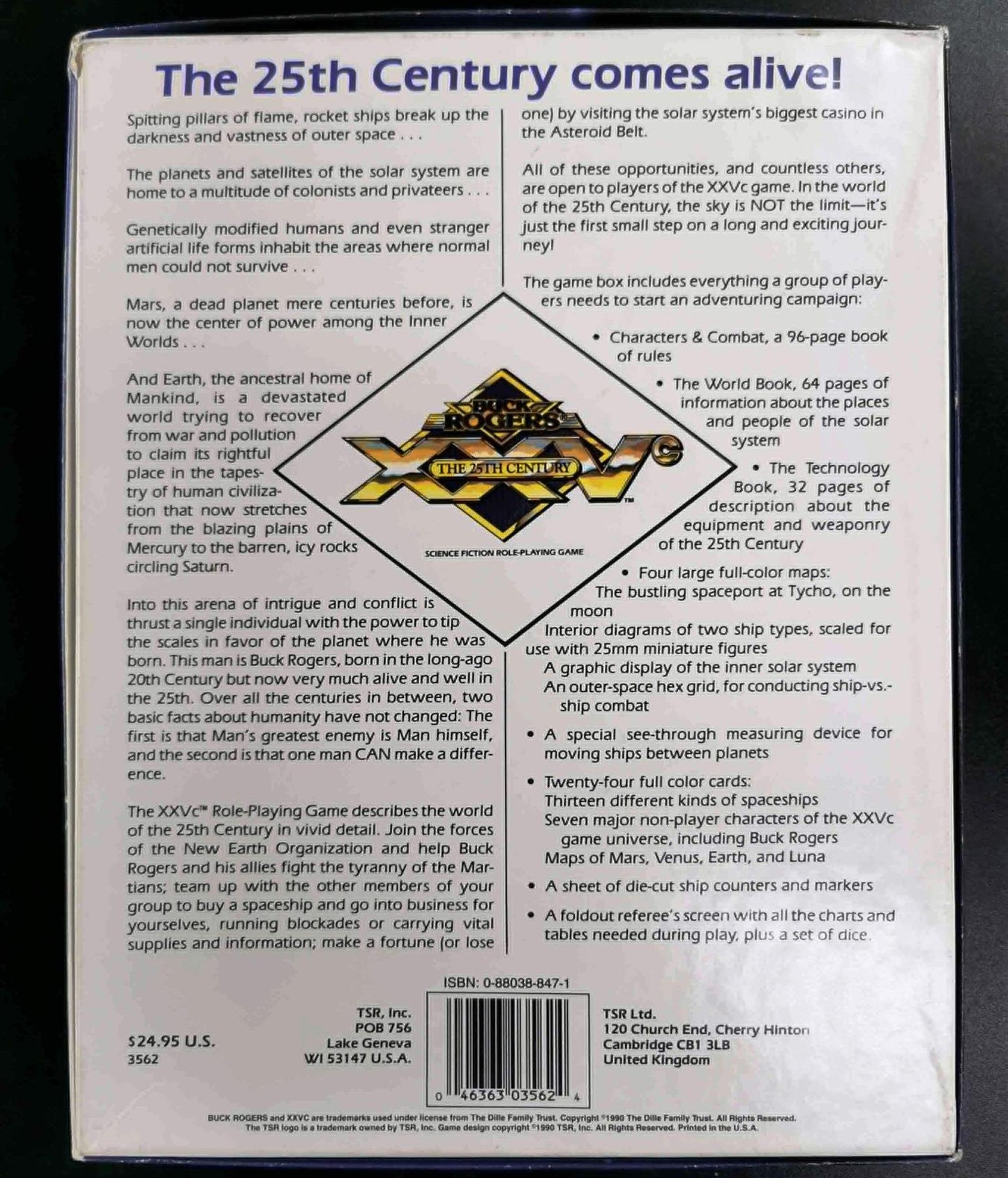 Buck Rogers The 25th Century Science Fiction Roleplaying Game #1XL