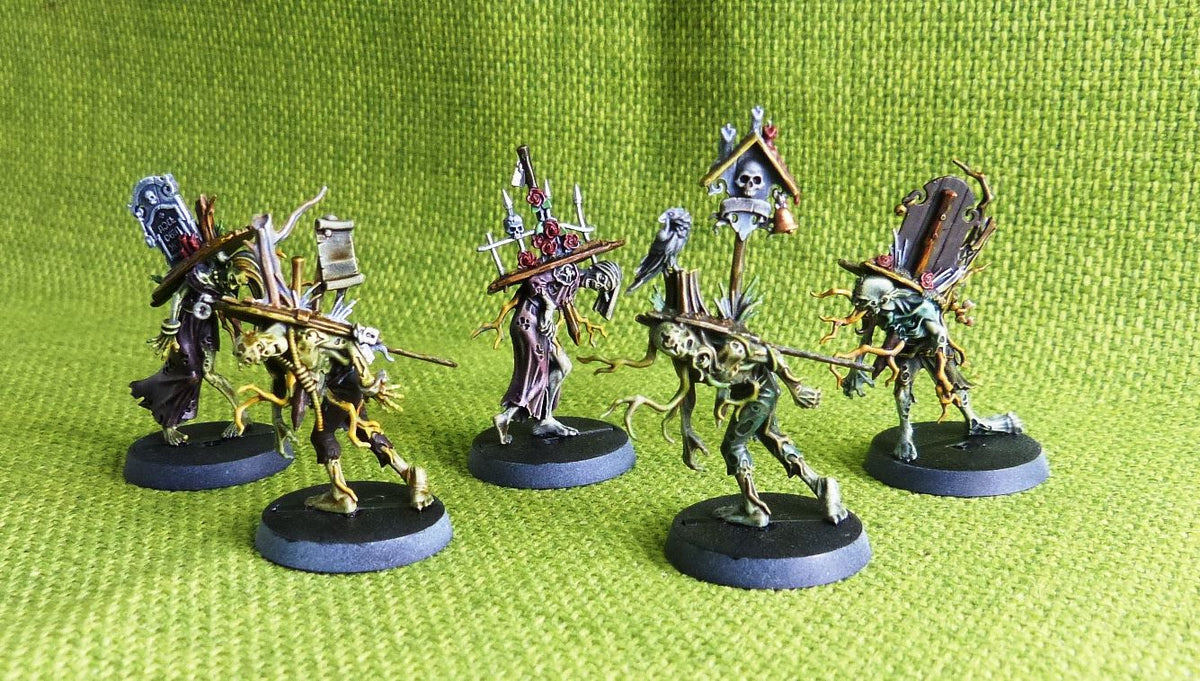 Deadwalker Zombies Painted x 5 Models - Cursed City - Warhammer AoS 40k #10