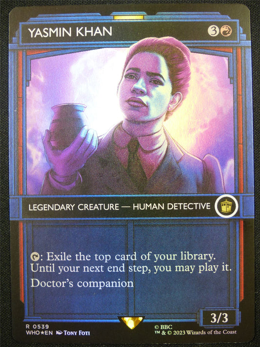 Yasmin Khan Foil Showcase- WHO - Mtg Card #6A