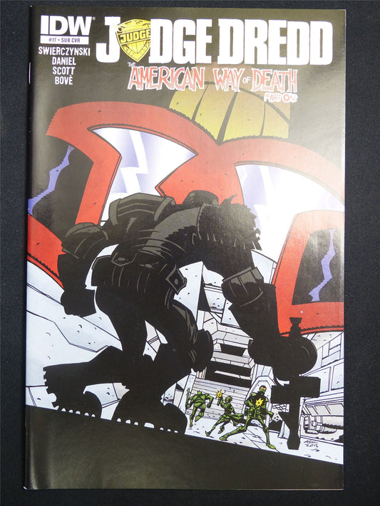 JUDGE Dredd: The American Way of Death part one #17 - IDW Comic #2CH