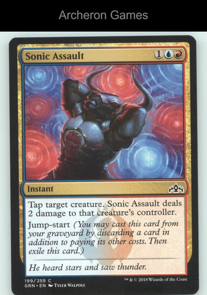 Sonic Assault 199 C MTG Card Guilds of Ravnica